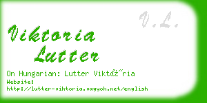 viktoria lutter business card